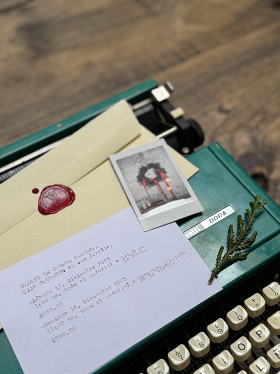 Corona Navideña con CiaoBuquets